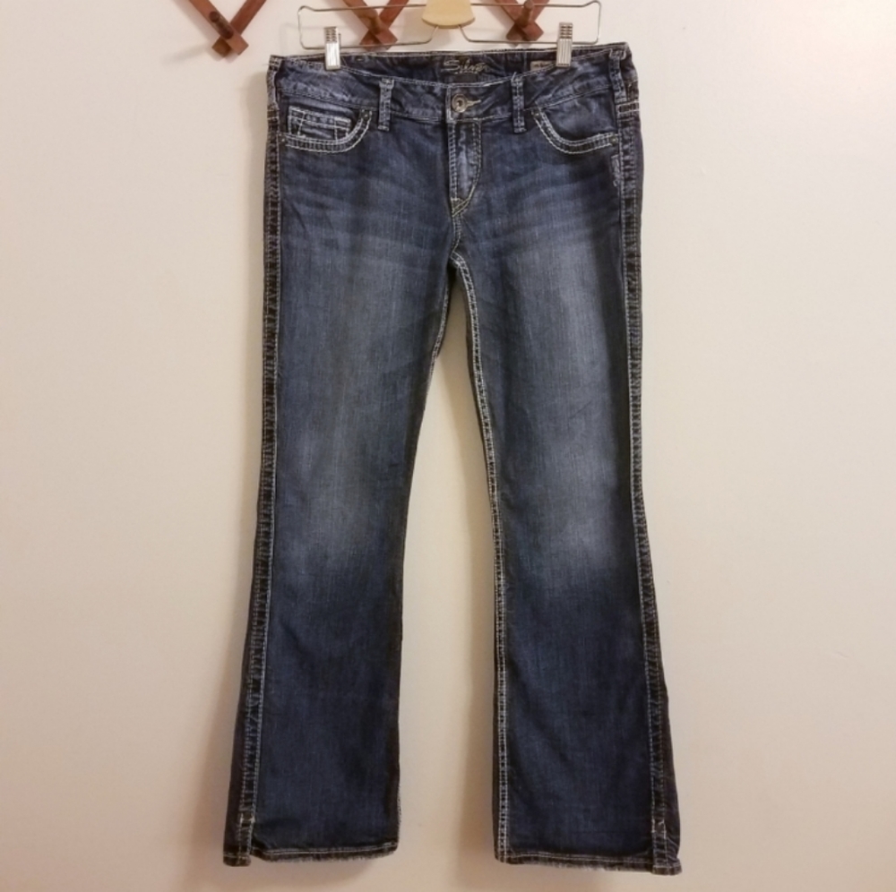 Silver Jeans Women's Frances 18 Bootcut Denim Jean